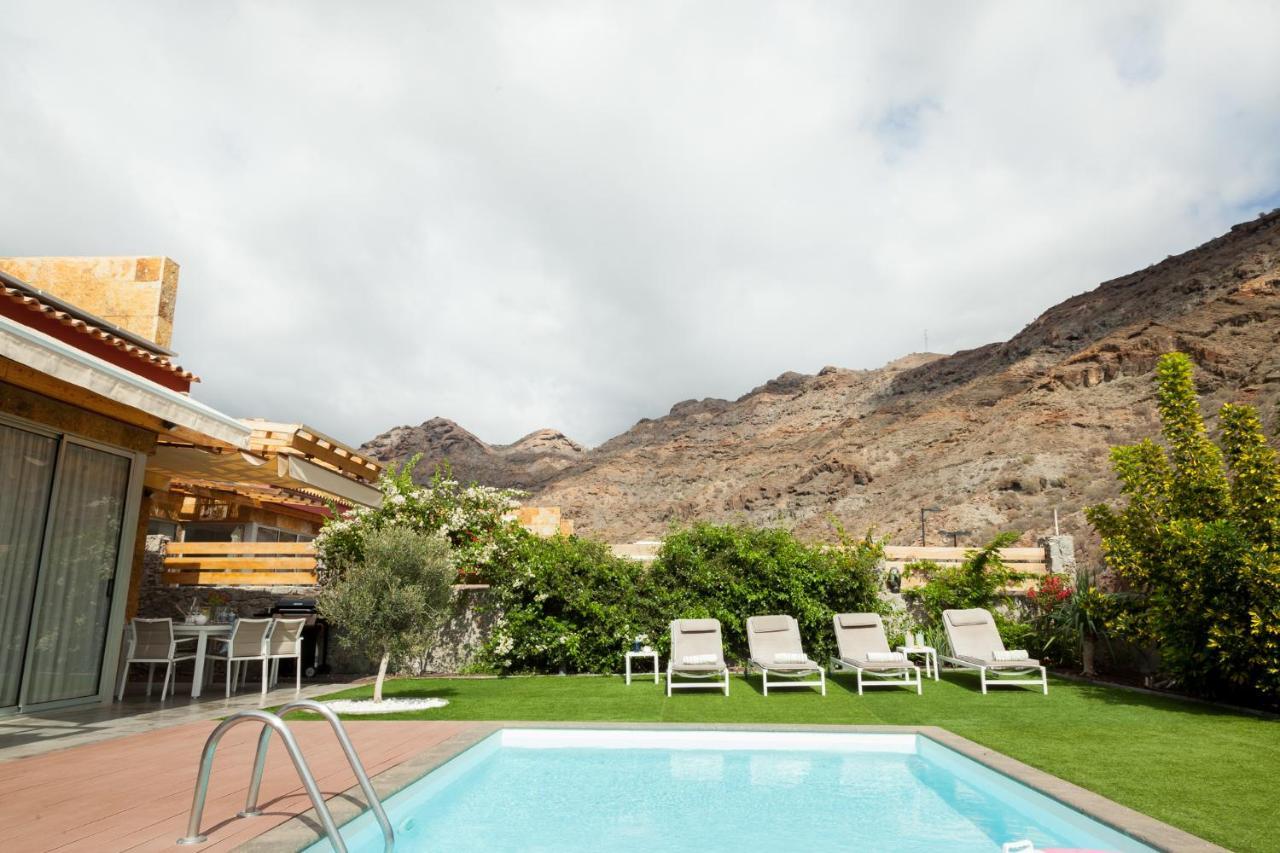 Elle Ocean Villa Gran Canaria Heated Pool Wifi Амадорес Екстериор снимка